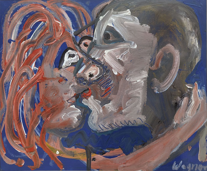 "Erotica II" Malerei von Hermann Wagner